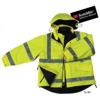 SJ61 - Six-in-One 4 Seasons Reversible/Rain Safety Jacket